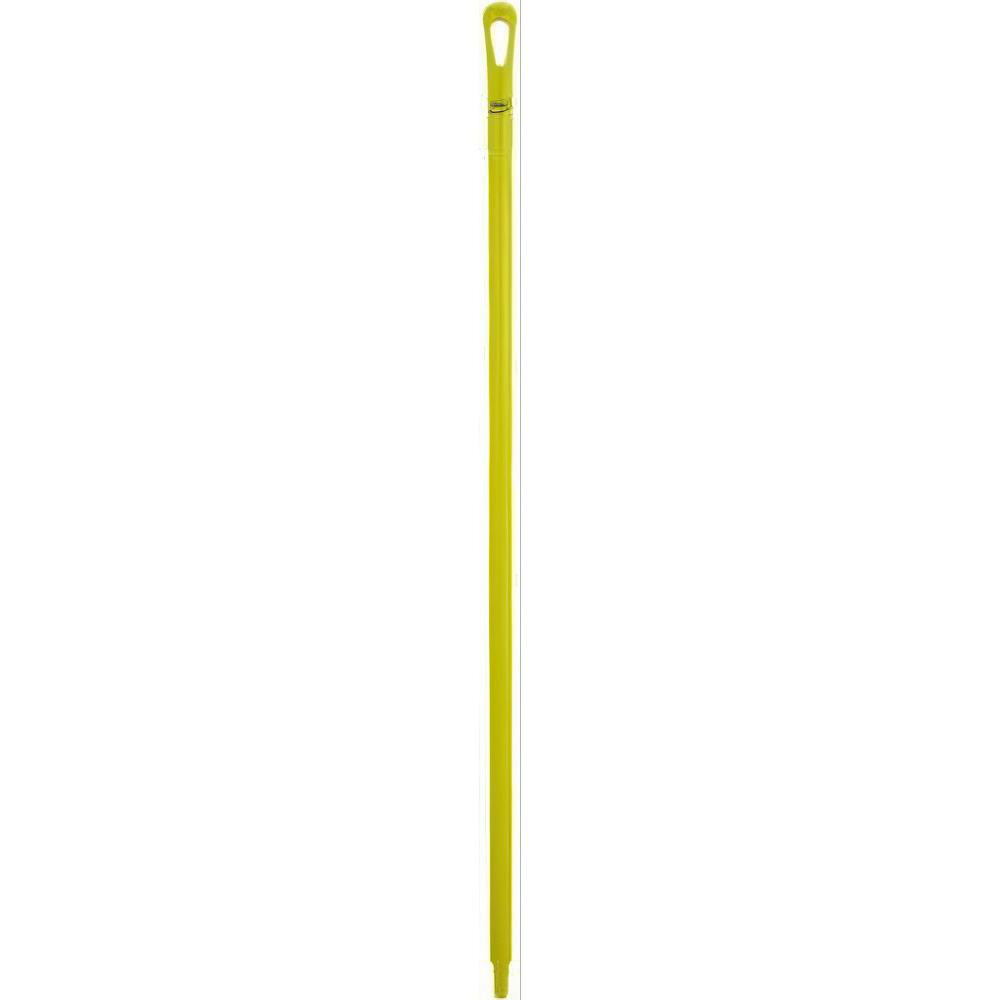 Ultra Hygienic Handle, 1.3", 51.2", Yellow
