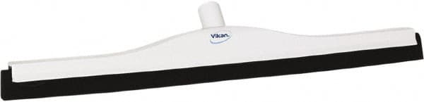 Vikan 77545 Squeegee: 24" Blade Width, Foam Rubber Blade, Threaded Handle Connection 