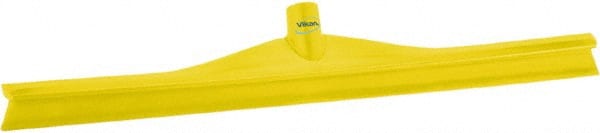 Vikan 71606 Squeegee: 23.62" Blade Width, Rubber Blade, Threaded Handle Connection 