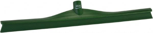 Vikan 71602 Squeegee: 23.62" Blade Width, Rubber Blade, Threaded Handle Connection 