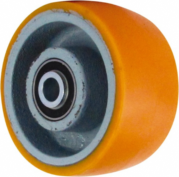 Caster Connection Caster Wheel Polyurethane on Iron MSC Industrial