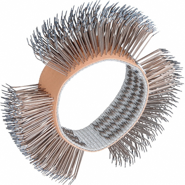 Dynabrade Wheel Brush 4" Wheel Dia, Straight MSC Industrial Supply Co.