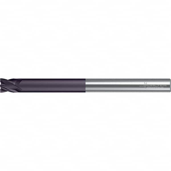 Walter-Prototyp 6579787 Square End Mill: 0.248 Dia, 13/64 LOC, 0.236 Shank Dia, 3.937 OAL, 4 Flutes, Solid Carbide 