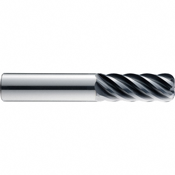 SGS 35152 Corner Radius End Mill: 1-1/4" LOC, 0.06" Radius, 6 Flutes, Solid Carbide Image