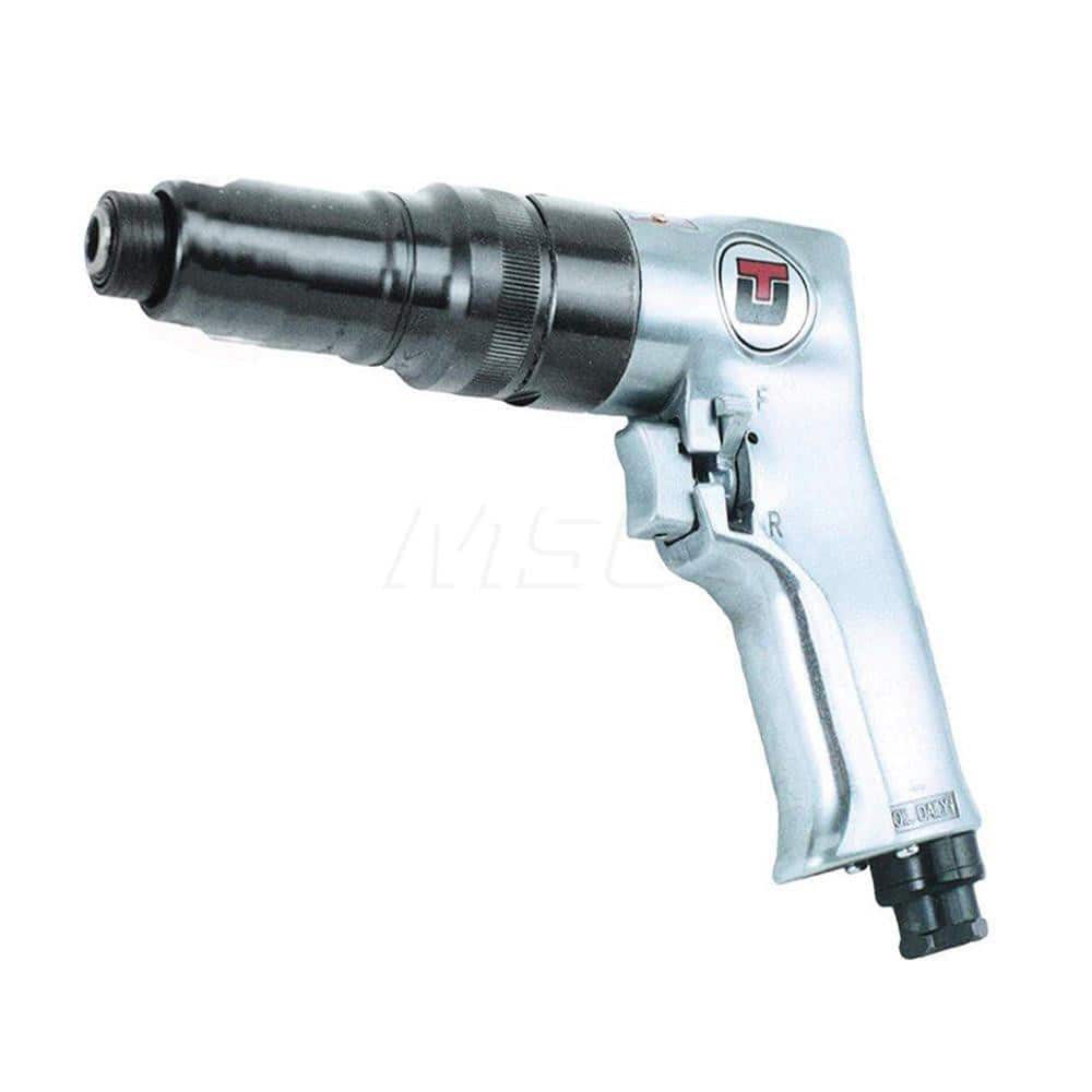 Air Screwdrivers; Handle Type: Pistol Grip ; No-Load RPM: 800 ; Torque (In/Lb): 145.00 ; Bit Holder Size (Inch): 1/4 ; Overall Length: 8.5in; 216mm ; Inlet Size (NPT): 1/4