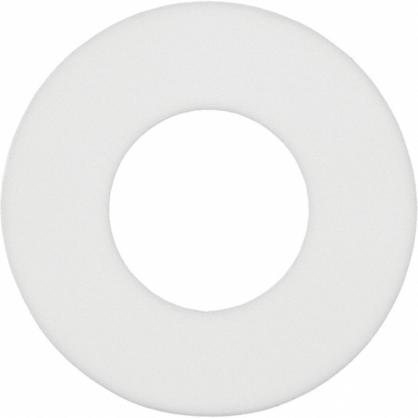 USA Sealing | USA Industrials Flange Gasket: For 1" Pipe, 1-5/16" ID, 2-5/8" OD, 1/8" Thick, Compressible ePTFE - White | Part #193005012755