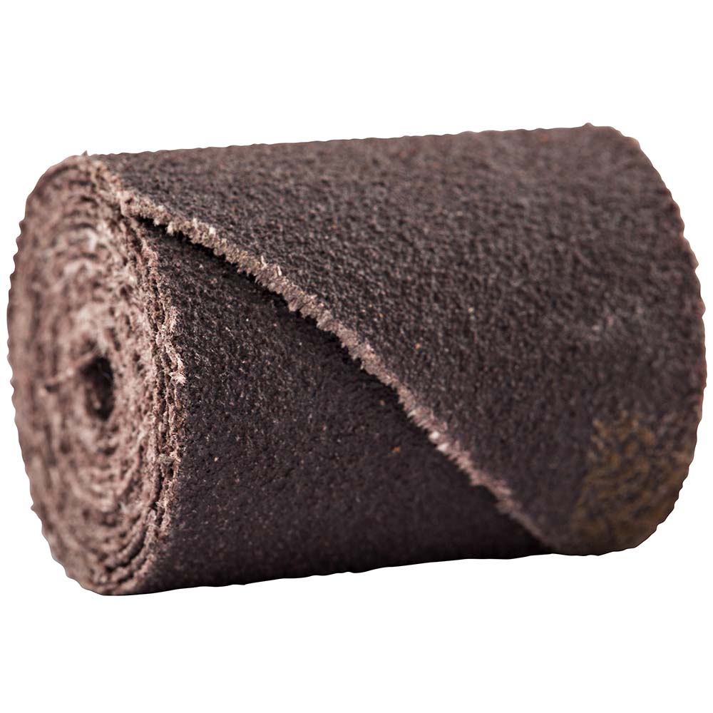 Norton Straight Cartridge Roll 3/4" Dia, 120 Grit, Aluminum Oxide