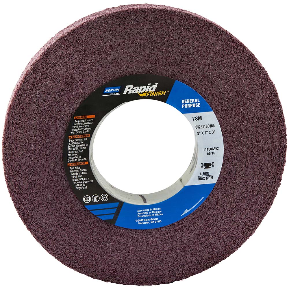 Norton Deburring Wheel Density 7, Silicon Carbide 47433370 MSC