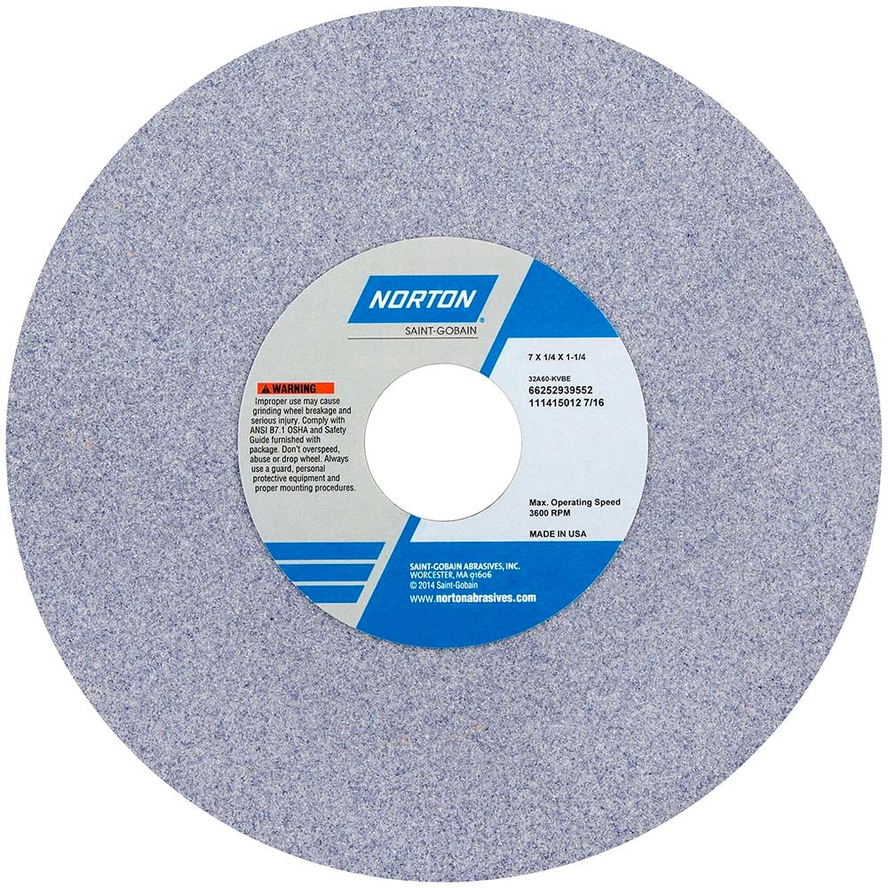 Norton Grinding Wheel Identification Chart