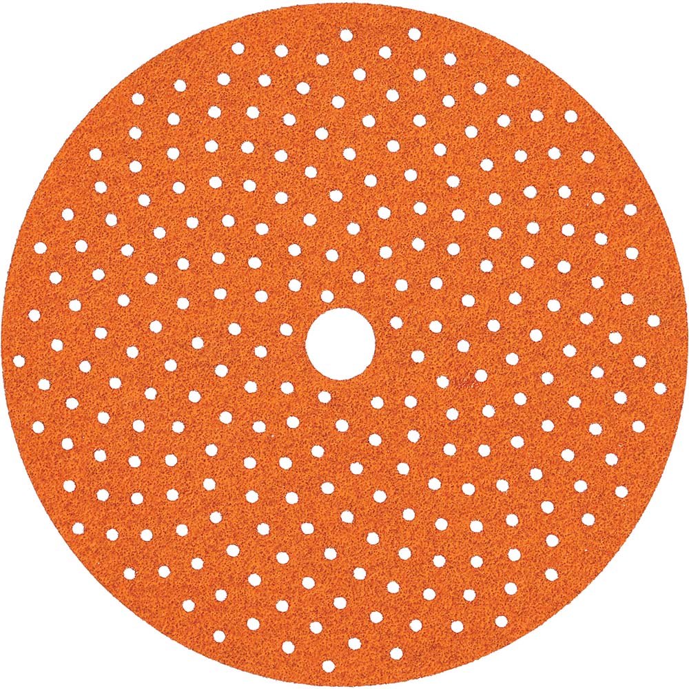 Norton Hook & Loop Disc 6" Disc Dia, 150 Grit, Coated, Ceramic MSC