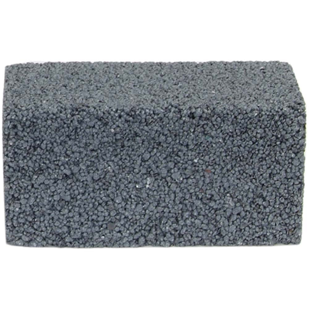 Sharpening Stone: 2'' Thick, Rectangle, Silicon Carbide - Medium Grade, Gray