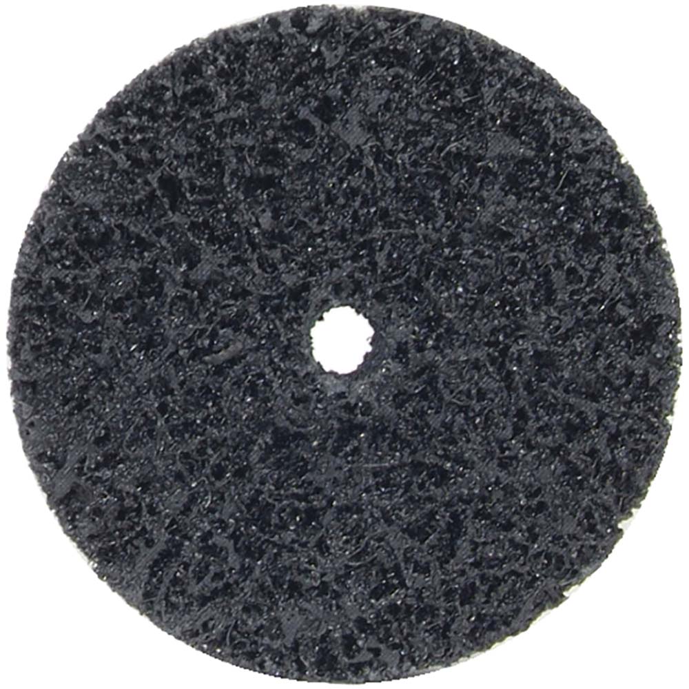 Norton Deburring Wheel 3" Dia, 1" Face Width, 3/8" Hole, Density 7