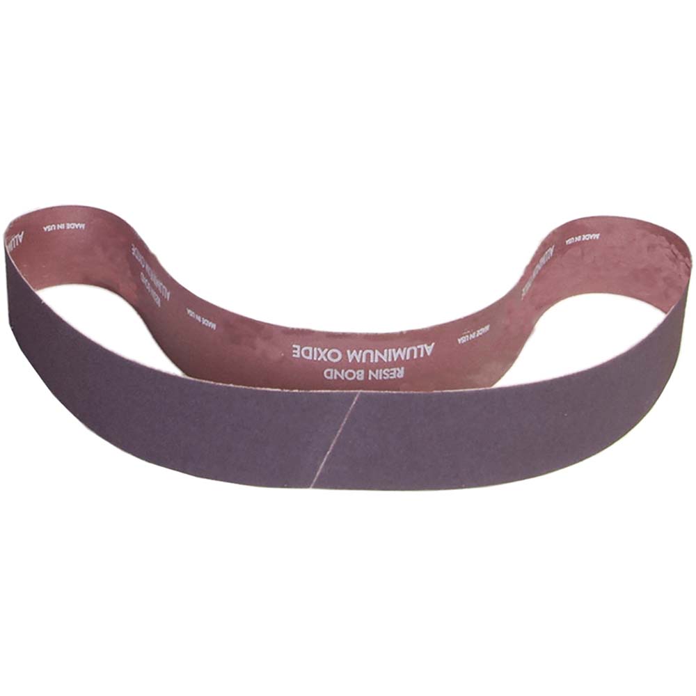 Norton Abrasive Belt 2" Wide, 48" OAL, 24 Grit, Aluminum Oxide MSC