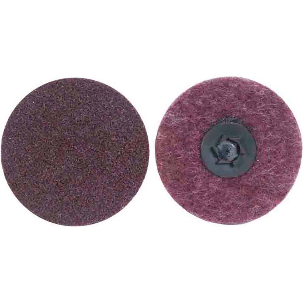 Norton QuickChange Disc TP (Type I), 1" Dia, Aluminum Oxide, Non