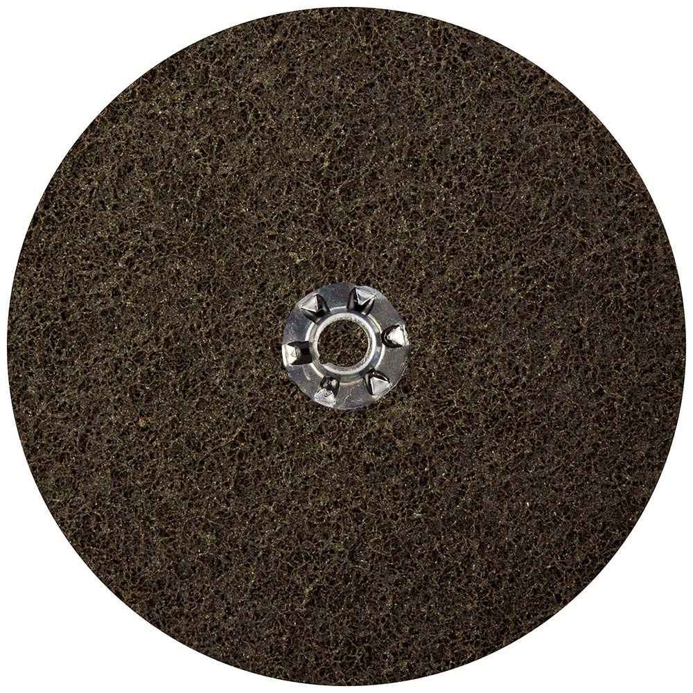 Norton QuickChange Disc Type S, 7" Dia, Aluminum Oxide, NonWoven