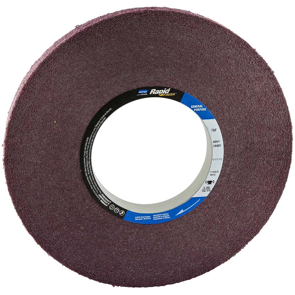 Norton Deburring Wheel Density 7, Silicon Carbide 47442827 MSC