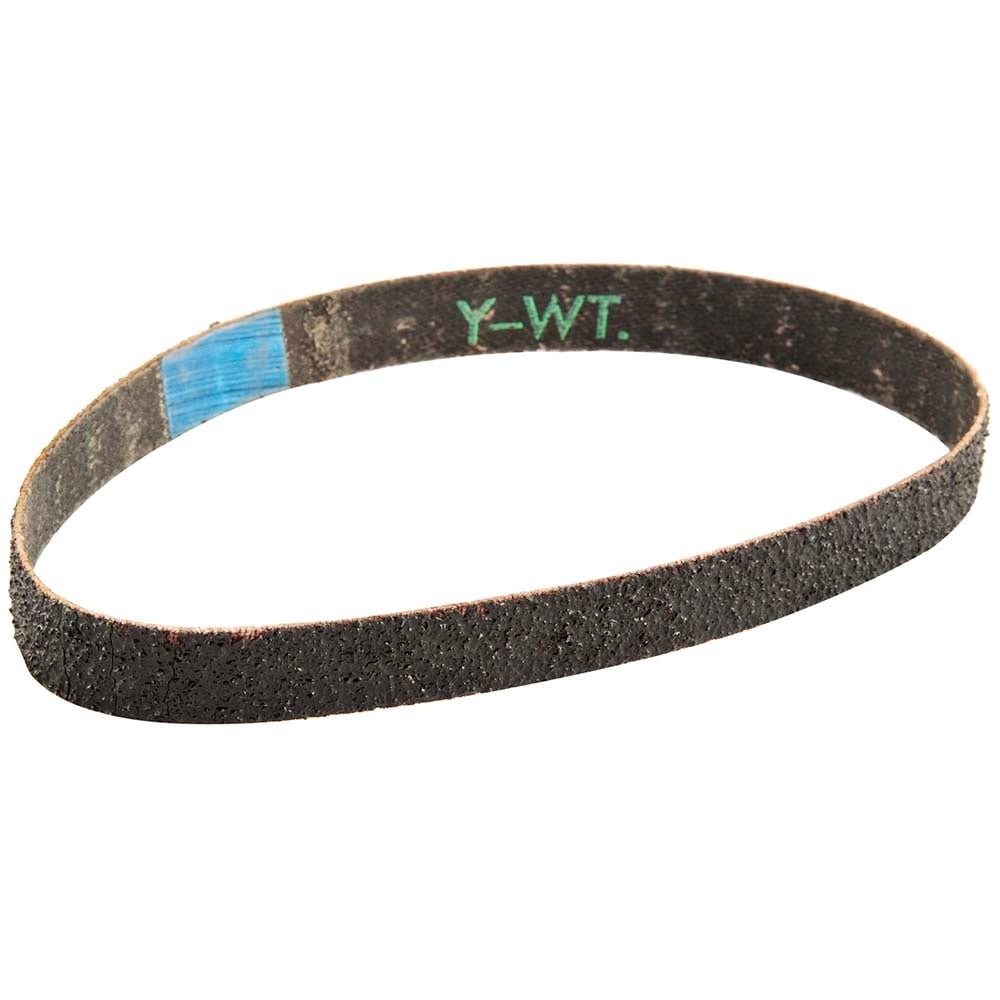 Abrasive Belt: 1/2" Wide, 12" OAL, 40 Grit, Aluminum Oxide