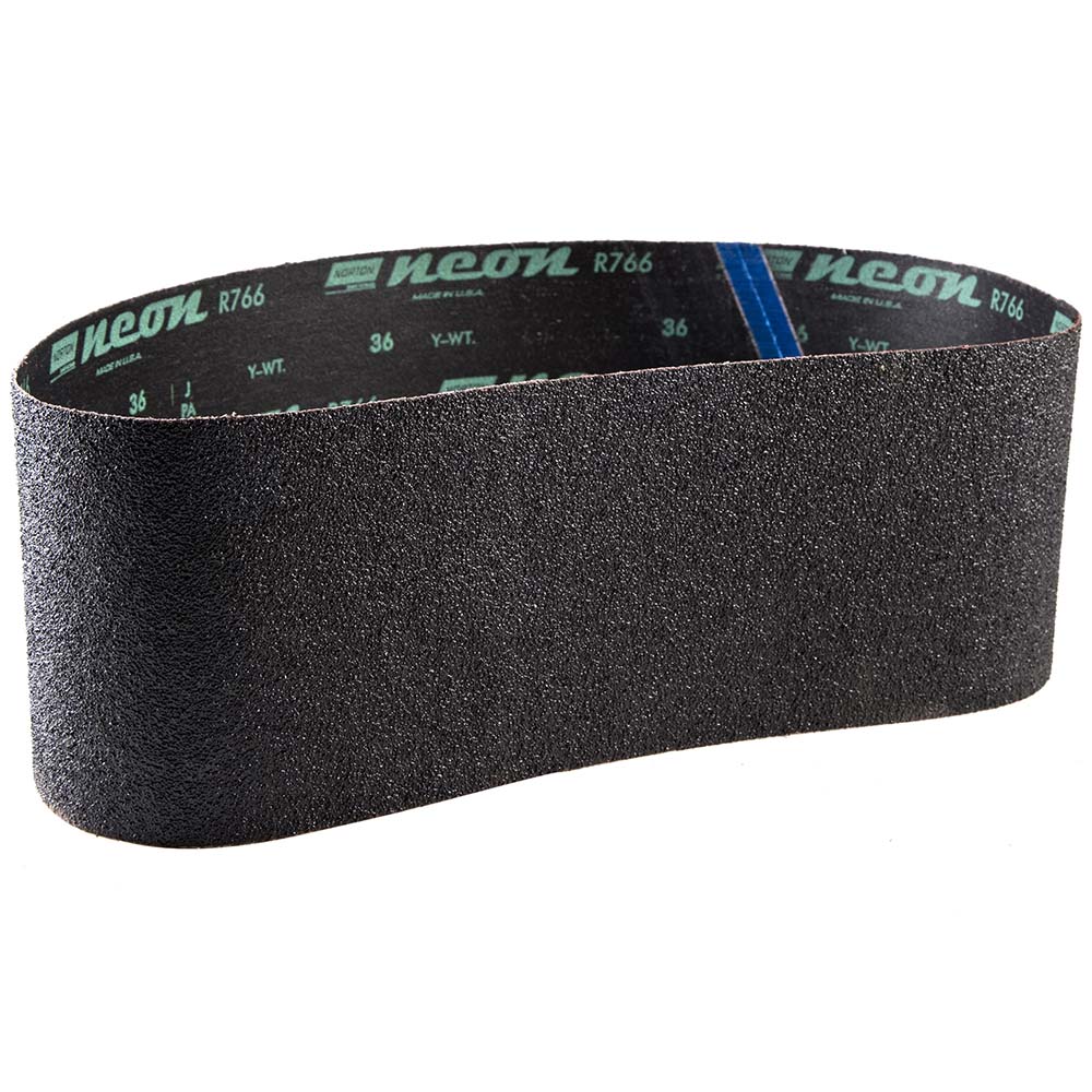 Norton Abrasive Belt 6" Wide, 48" OAL, 80 Grit, Aluminum Oxide MSC