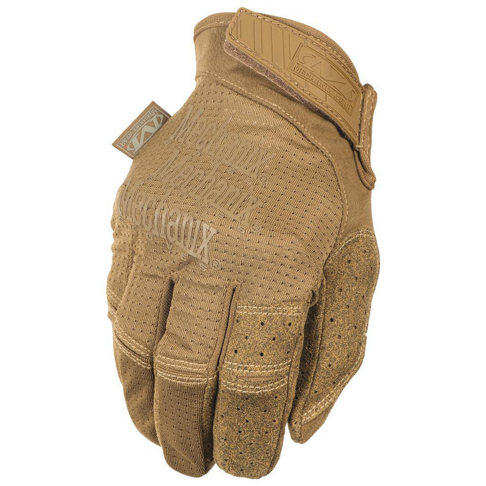 Work Gloves: Mechanix Wear MSV-72, Size Medium, Leather Lined, Leather, General Purpose - Brown, Pair
