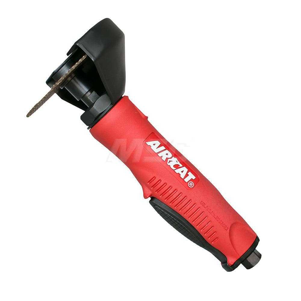 AIRCAT 6560 Cut-Off Tools & Cut-Off-Grinder Tools; Wheel Diameter: 4in ; Air Consumption: 4SCFM ; Air Pressure: 90.0psi ; Exhaust Location: Rear ; Handle Type: Straight 