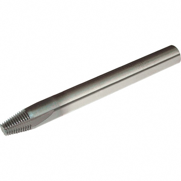 Straight Flute Thread Mill: Internal, 3 Flutes, Solid Carbide