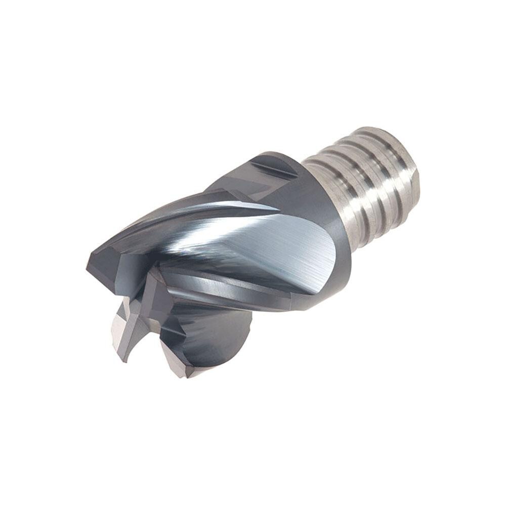 25mm Mill Diam, 22mm LOC, 37mm OAL, 4 Flute Square End Mill Head