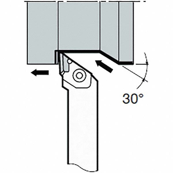 Tungaloy External Right Hand Negative Rake Indexable Profiling