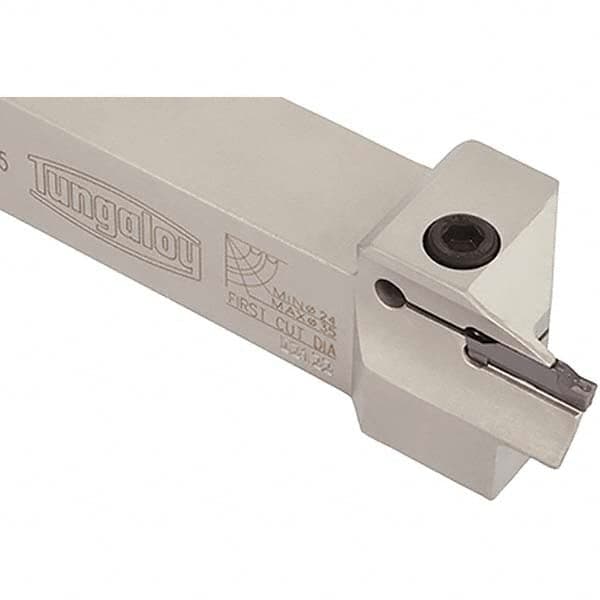 Tungaloy Indexable Grooving Toolholder: CTFR2525-6T25-168400, Right Hand  47629142 MSC Industrial Supply