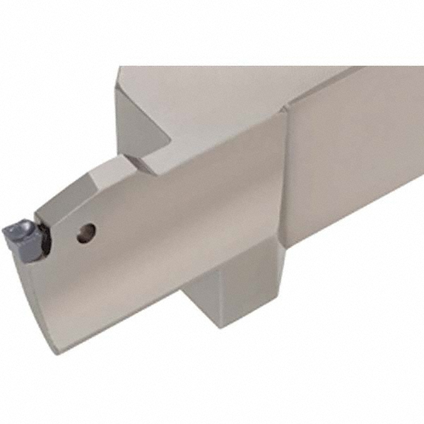Tungaloy 0.984" Max Depth, 0.197" Max Width, External Right Hand Indexable Face Grooving Toolholder - 6" OAL, 1" x 1" Shank, Uses EGM, ETX Inserts
