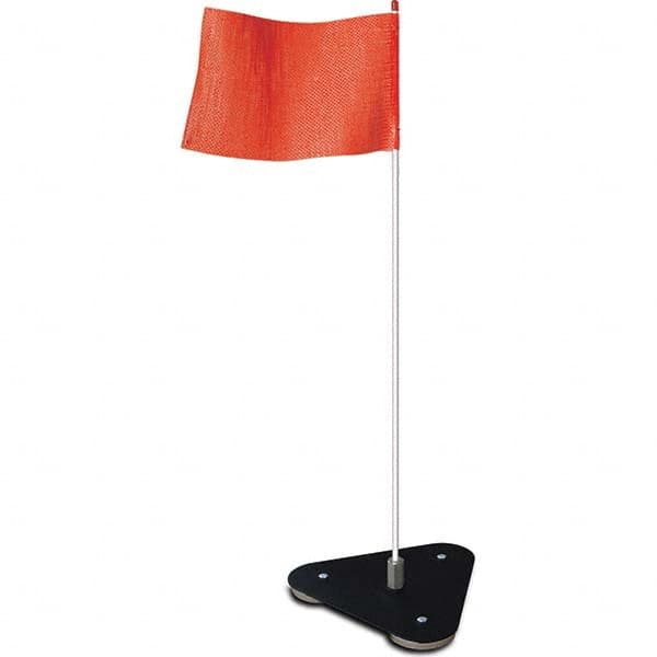 Marking Flags; Type: Warning Whip Flag ; Message or Pattern: Solid Color ; Color: Orange ; Color: Orange ; Overall Height (Inch): 84 ; Overall Height (Feet): 7.00