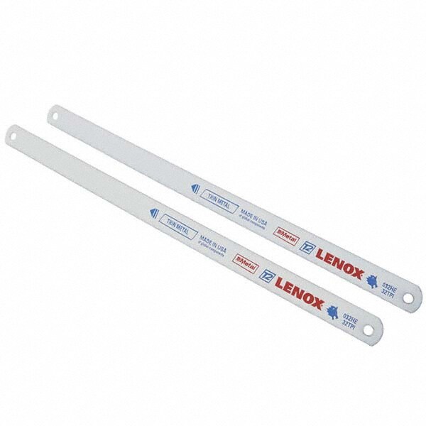 Hand Hacksaw Blades; Blade Material: Bi-Metal ; Blade Length (mm): 12in ; Blade Length (Inch): 12 ; Blade Width (Inch): 1/2 ; Flexible Blade: Yes ; Cutting Edge Style: Toothed