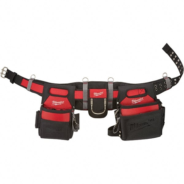 Tool Aprons & Tool Belts; Tool Type: Electrician's Work Belt; Tool Belt ; Minimum Waist Size: 30 ; Maximum Waist Size: 53 ; Material: Nylon ; Number of Pockets: 29 ; Color: Black