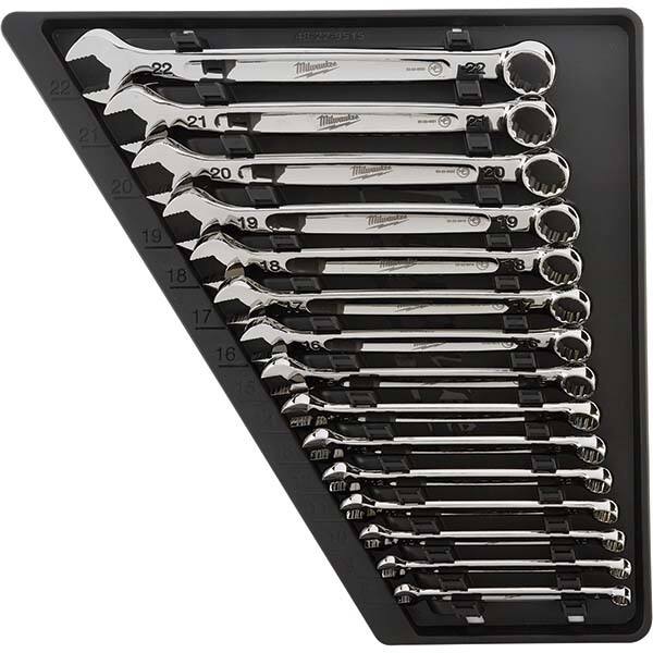 6 and 10 Milwaukee 2pc Adjustable Wrench Set 48227400 for sale online 