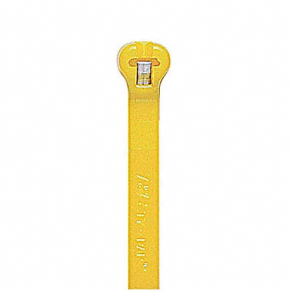 Thomas & Betts TY24M-4 Cable Tie Duty: 5.5" Long, Yellow, Nylon, Standard Image