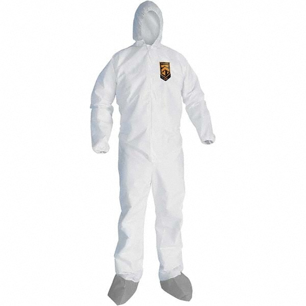 KleenGuard 48975 Disposable Coveralls: Size 2X-Large, Microporous Film Laminate, Zipper Closure Image