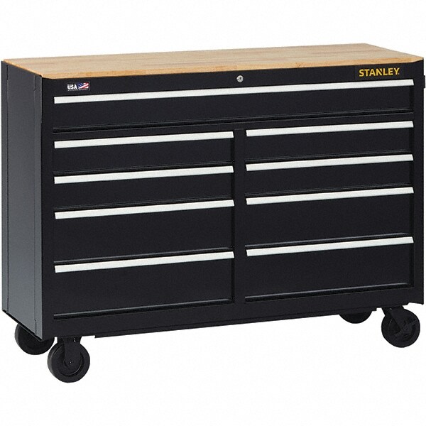 Mobile Service Workbench Mobile Work Center: 18" OAD, 9 Drawer
