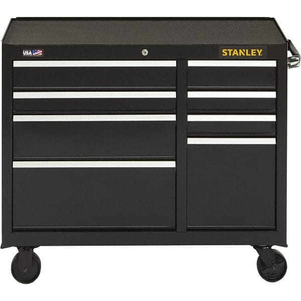 Stanley STST24181BK Steel Tool Roller Cabinet: 8 Drawers 