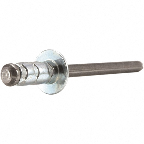 STANLEY Engineered Fastening POPAD41-43ABS Blind Rivet: Size 4, Dome Head, Aluminum Body, Aluminum Mandrel Image