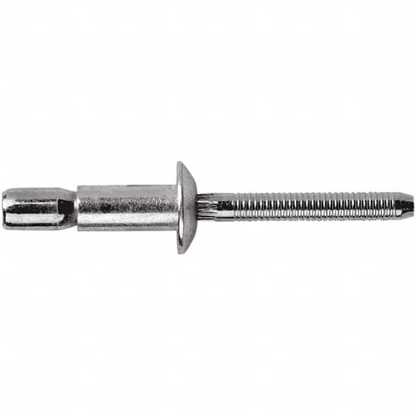 STANLEY Engineered Fastening POPCCPI-08-06 Structural with Locking Stem Blind Rivet: Size 8, Dome Head, Stainless Steel Body, Stainless Steel Mandrel 