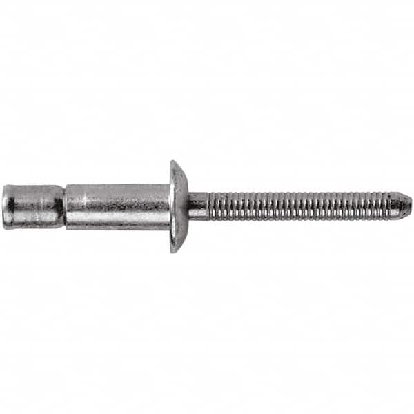 STANLEY Engineered Fastening POPCCPV-06-04 Structural with Locking Stem Blind Rivet: Size 6, Dome Head, Stainless Steel Body, Stainless Steel Mandrel 