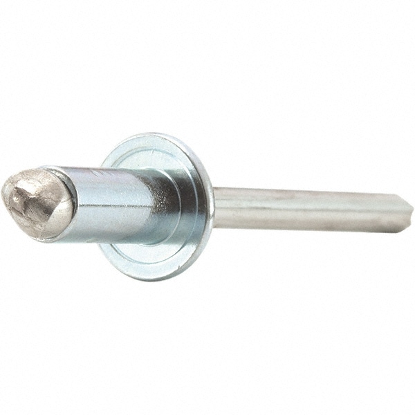 STANLEY Engineered Fastening POPSD34BS Open End Blind Rivet: Size 3, Dome Head, Steel Body, Steel Mandrel 