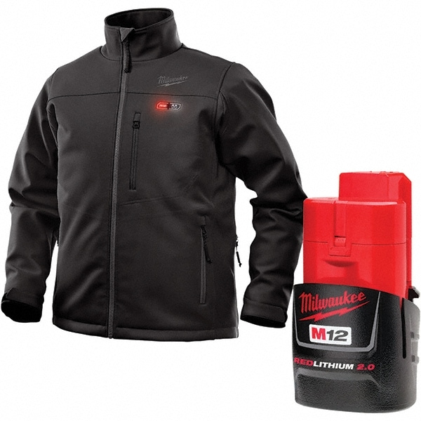 Milwaukee Tool Size Xl Black Heated Jacket 47849708 Msc Industrial Supply