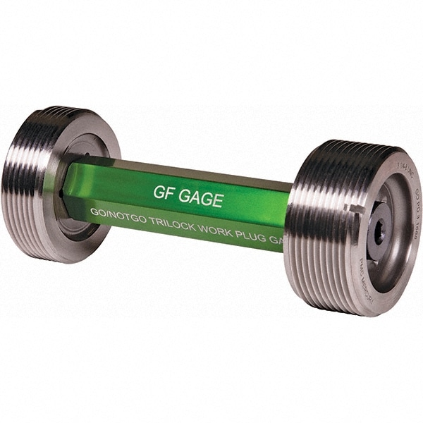 Plug Thread Gage: 2B Class, Double End, Go & No Go