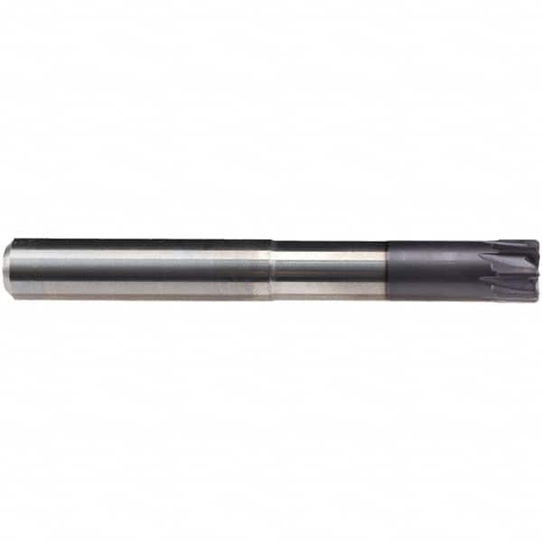 11mm Diameter 3/8" Shank 13/16"LOC 2 Flute Single End Cobalt End Mill Melin USA 
