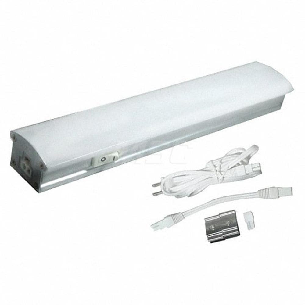 Undercabinet Light Fixtures; Lamp Type: Integrated LED; LED ; Number of Lamps: 1 ; Overall Length (Feet): 8 in; 8.00 ; Overall Width: 2 ; Lumens: 164 ; Wattage: 2.300; 2.30