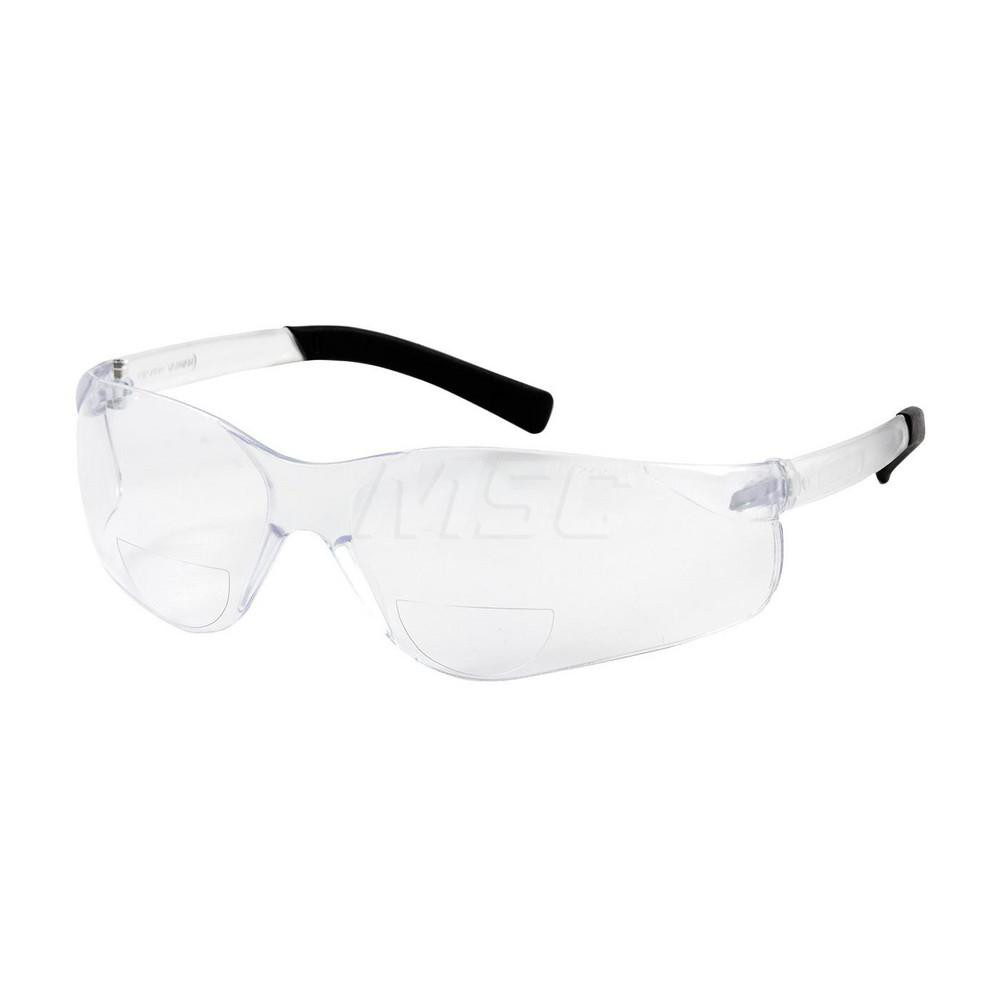 Bouton® - Magnifying Safety Glasses: 3.00, Clear Lenses, Scratch