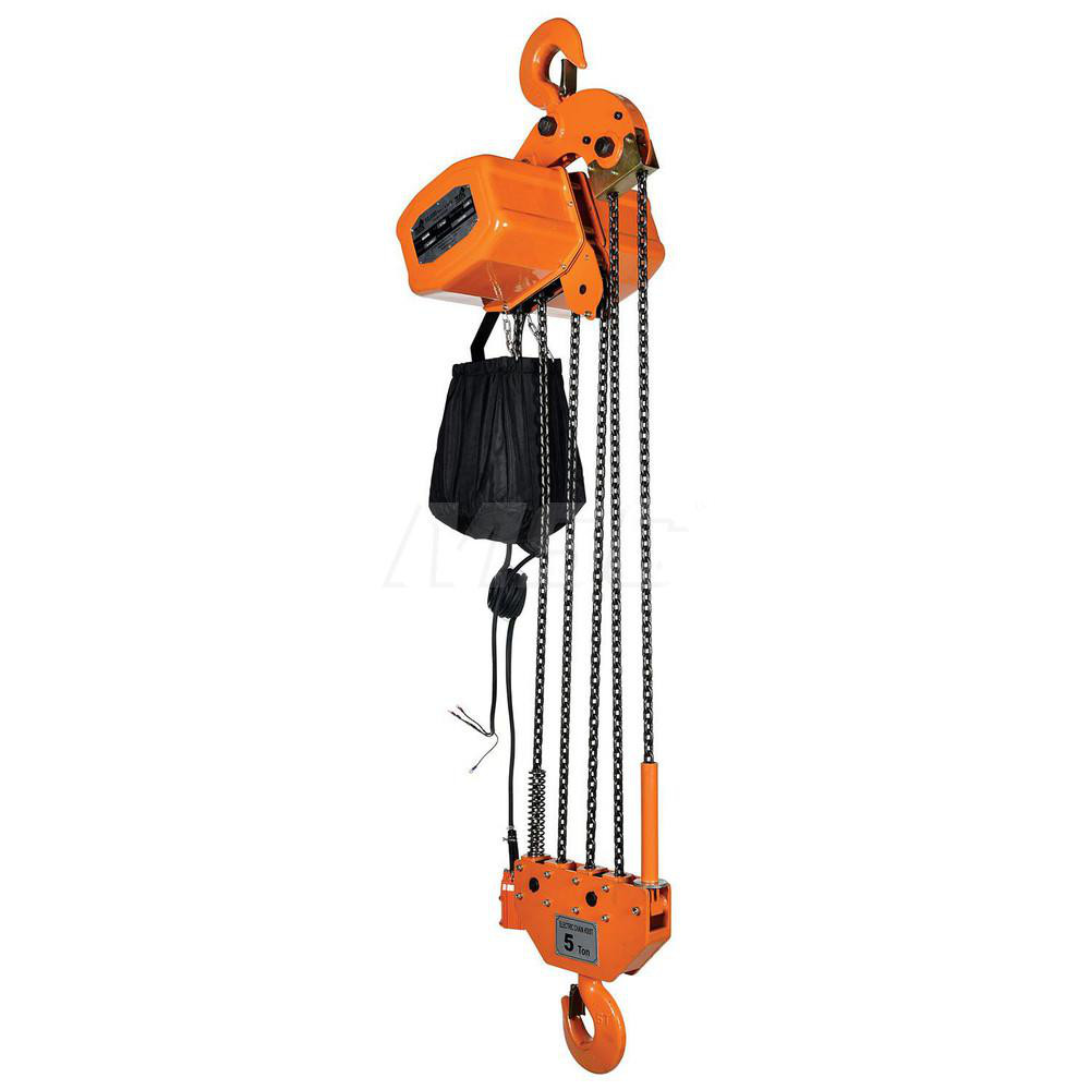Vestil Electric Chain Hoist 10,000 lb Working Load Limit MSC Direct