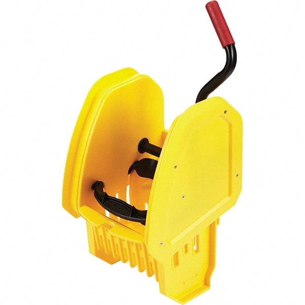 Mop Buckets & Wringers; Type: Wringer; Wringer Style: Down Press; Capacity (Qt.): 35; Features: 80% Less Splashing; Reducing Splash up to 80% Versus Leading Competitors; Improve Safety and Productivity; Molded-in WaveBrake Baffles Disrupt Wave Formation;