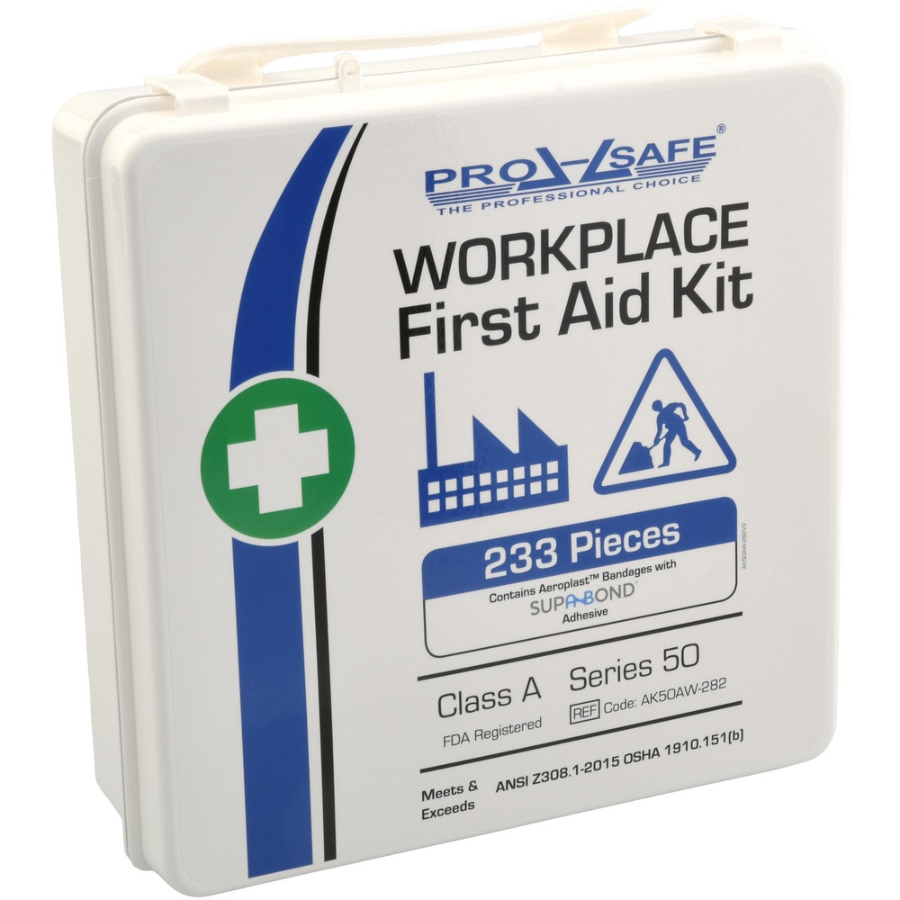 PRO-SAFE AK50W-282 Industrial First Aid Kit: 234 Pc, for 50 People Image