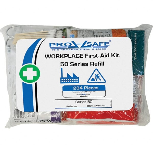 PRO-SAFE AK50A-282 234 Piece, 50 Person, Refill for Industrial First Aid Kit 